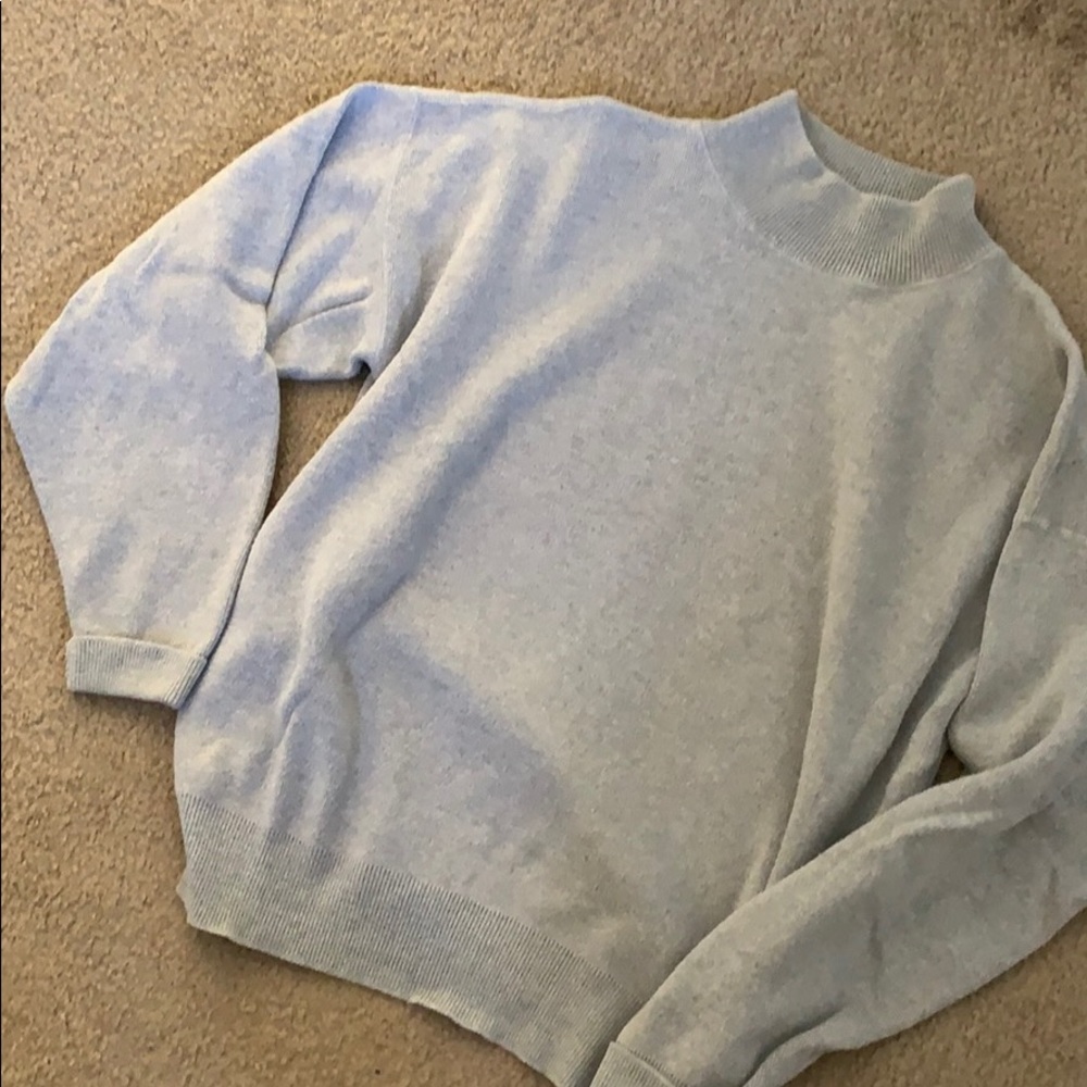 Gray sweater